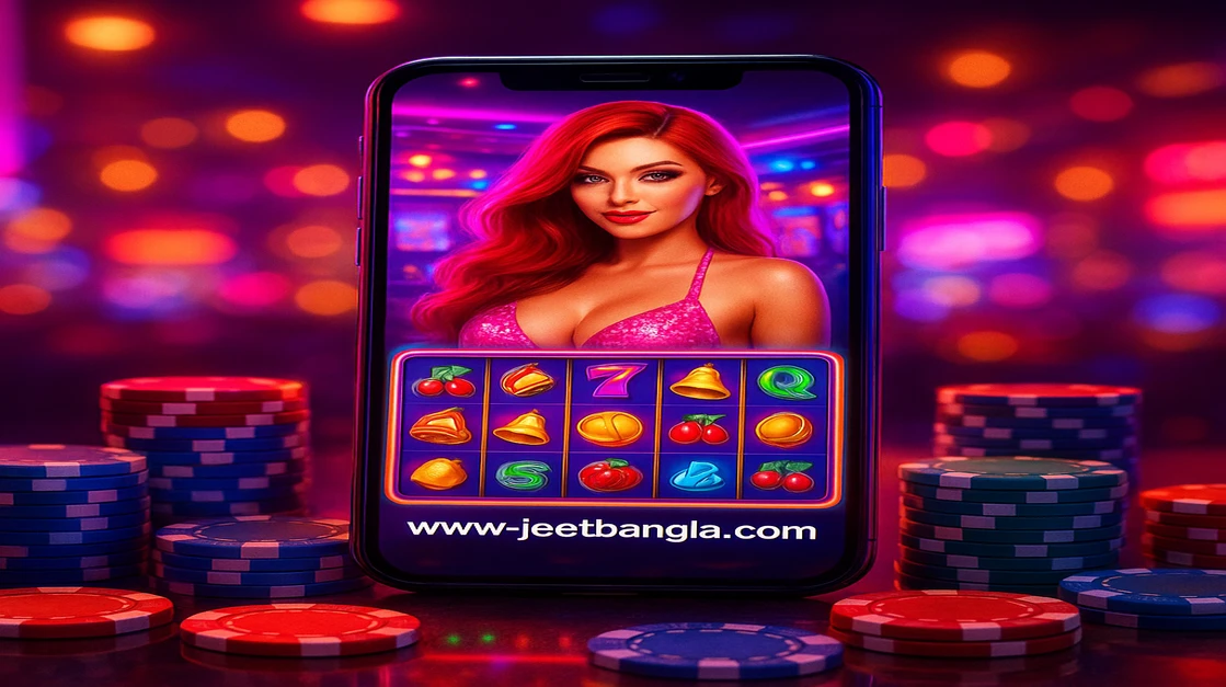 JeetBangla-এ দেবদূতের মতো বিজয় ও স্বর্গীয় সর্বোচ্চ পুরস্কার অনুভব করুন চুলে ফুল দিয়ে সজ্জিত এক সুন্দর দেবীদৃষ্টিময় নারী সোনালি কয়েনের স্বর্গীয় বর্ষণে ঘেরা, জ্বলন্ত পটভূমির সামনে; এটি JeetBangla এ উপলব্ধ মহাজয় ও দেবীয় সাফল্যের প্রতীক।